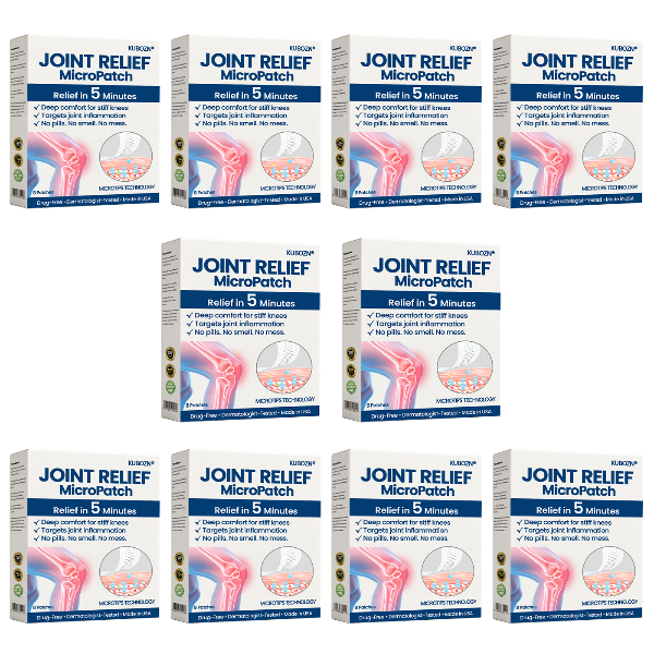 Ⓖ🌿KUBOZN® Joint Relief MicroPatch — Feel Better in Just 5 Minutes 🅱︎