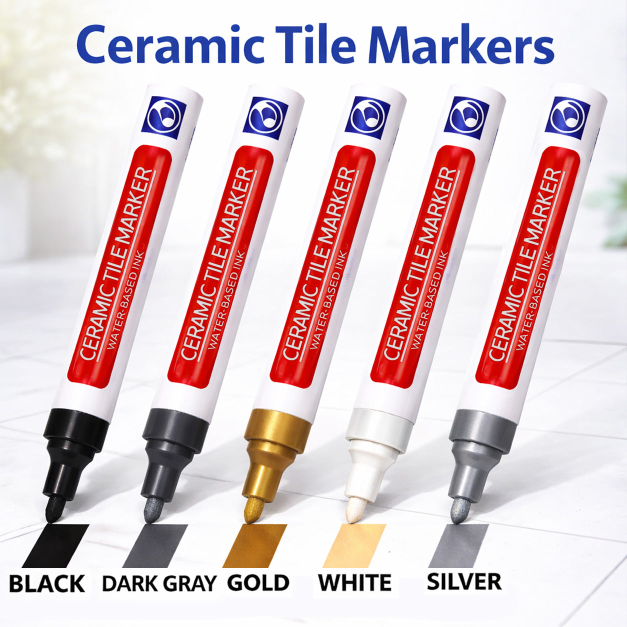 🔥Vodlan™ Anti-Mould & Waterproof Joint Pen for Ceramic Tiles! 🖌️