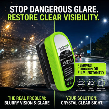 KUBOZN® Multi-Surface Glass Cleaner — Remove Oil Film & Restore Clarity Instantly
