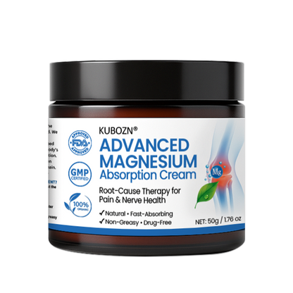 ✅KUBOZN® Advanced Magnesium Absorption Cream for Arthritis, Neuropathy & Joint Pain
