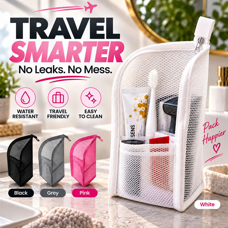 🧳🧴 Travel Toiletry Bag – Lightweight, compact & organized ✨ (offer)