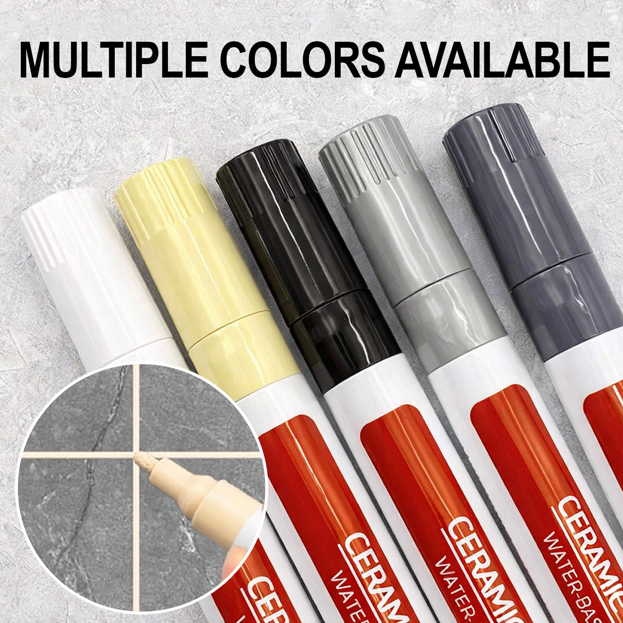 🔥Vodlan™ Anti-Mould & Waterproof Joint Pen for Ceramic Tiles! 🖌️