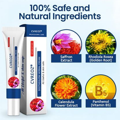 CVREOZ® SootheGlow Herbal Cream