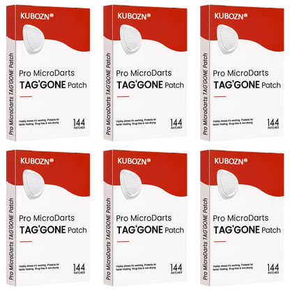 ✨ KUBOZN® Pro MicroDarts TAG'Gone Patch