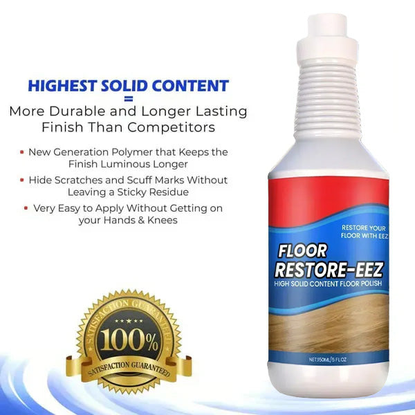 KUBOZN® Floor Restorer – Fast-drying, non-toxic shine. ✨🇫