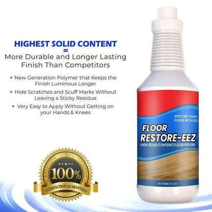 KUBOZN® Floor Restorer – Fast-drying, non-toxic shine. ✨🇫