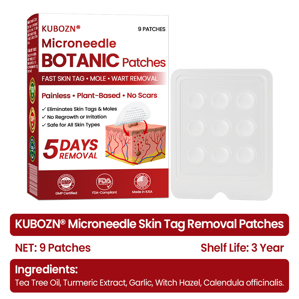 🔥 KUBOZN® Microneedle Skin Tag Removal Patches – Visible Results in 5 Days