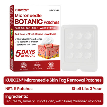🔥 KUBOZN® Microneedle Skin Tag Removal Patches – Visible Results in 5 Days