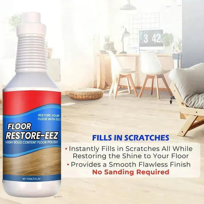 KUBOZN® Floor Restorer – Fast-drying, non-toxic shine. ✨🇫