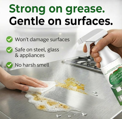 KUBOZN® Multi-purpose enzyme foam cleaner, versatile – Kitchen & Home