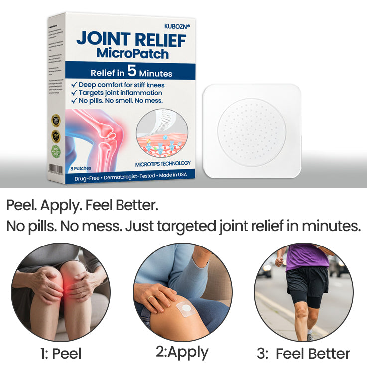 🌿KUBOZN® Joint Relief MicroPatch — Feel Better in Just 5 Minutes Ⓖ
