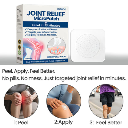 🌿KUBOZN® Joint Relief MicroPatch — Feel Better in Just 5 Minutes Ⓖ