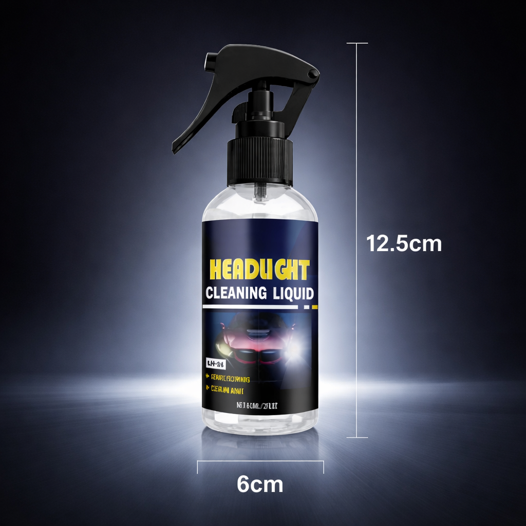🚗 KUBOZN® Car Headlight Cleaning & Restoration Agent – Scratch Remover, UV Protection & Anti-Yellowing