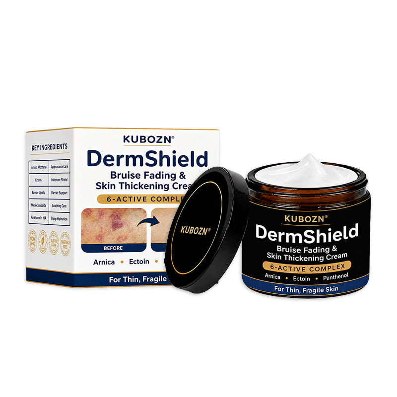 KUBOZN® DermShield - Advanced Bruise Fading & Skin Thickening Cream for Thin, Fragile Skin