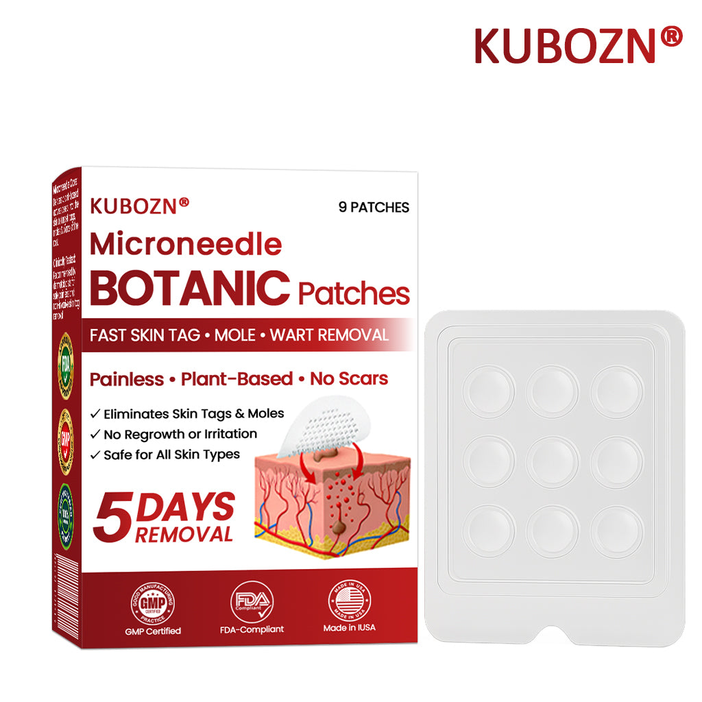🔥 KUBOZN® Microneedle Skin Tag Removal Patches – Visible Results in 5 Days