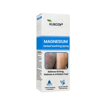 ✅  Official Store:KUBOZN® Magnesium Herbal Spray – Fast Relief for Psoriasis & Eczema | No-Rub, Steroid-Free (OFFER)