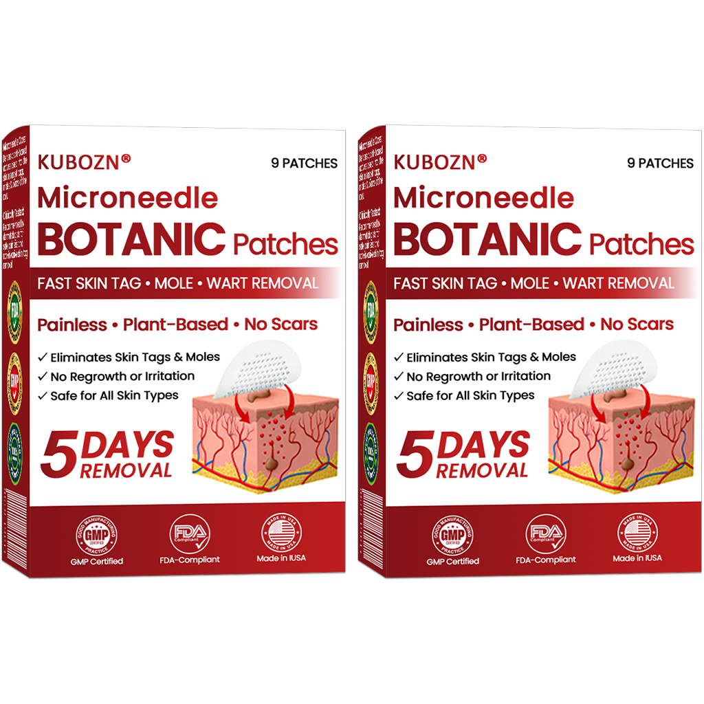 🔥 KUBOZN® Microneedle Skin Tag Removal Patches – Visible Results in 5 Days