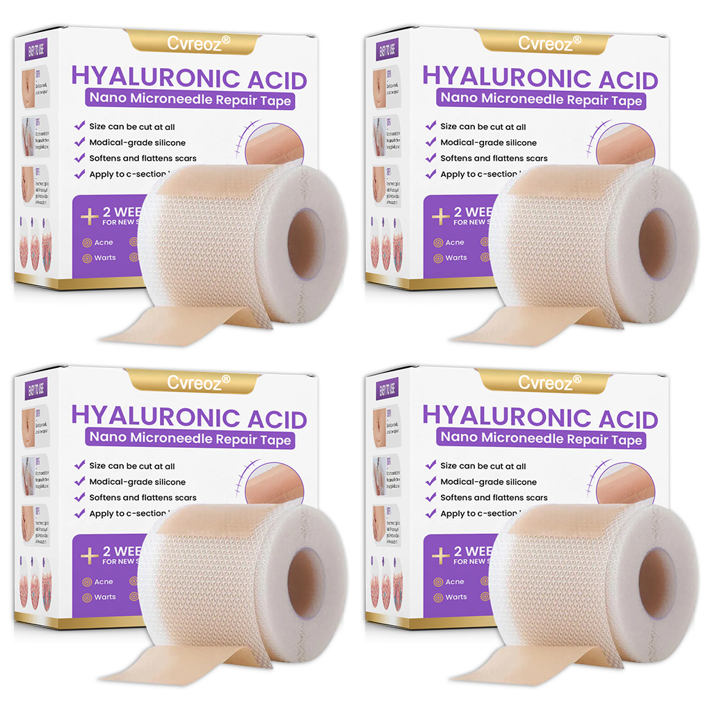 🪡 Cvreoz® Nano Microneedle Repair Tape — When Scar Creams Don’t Work 🅱︎