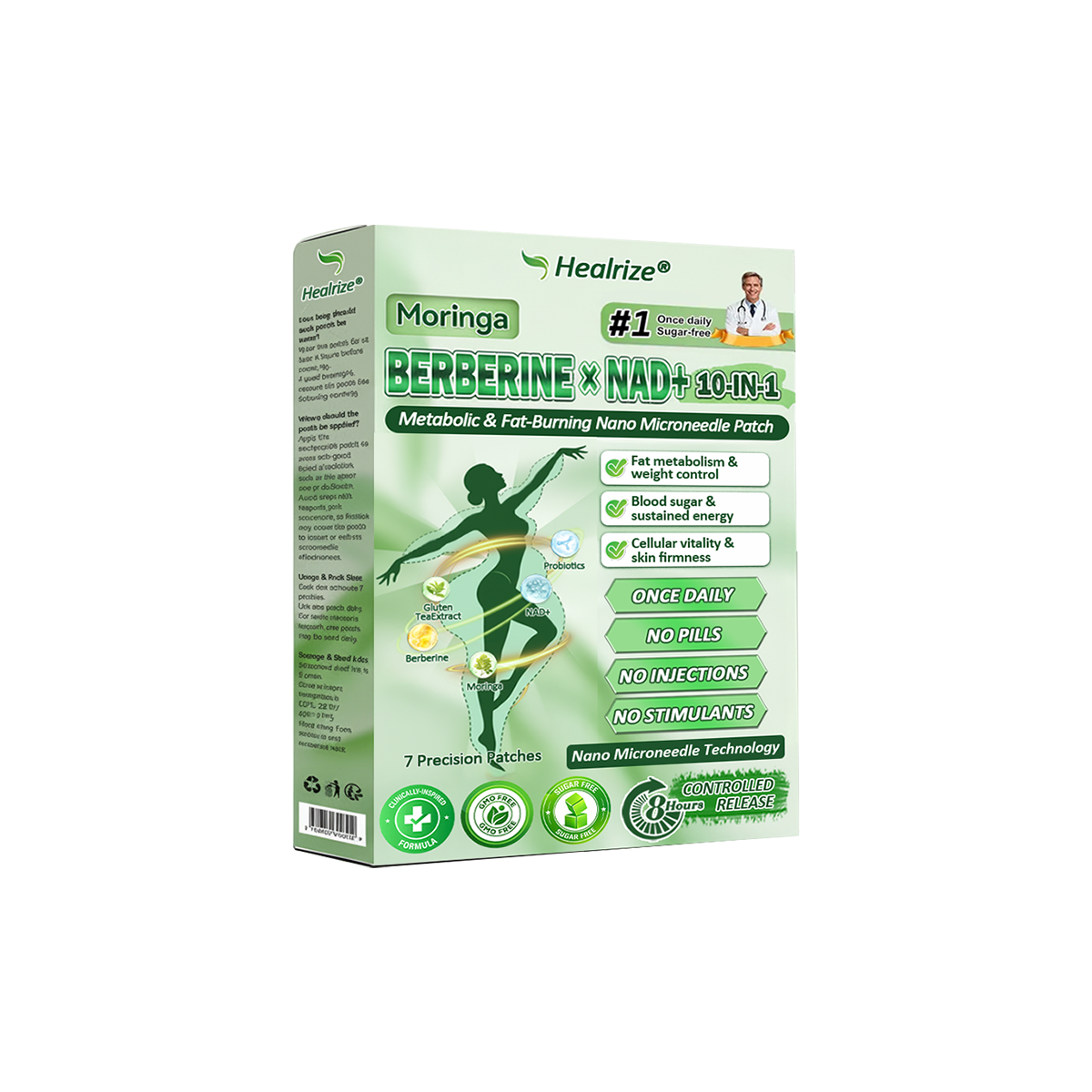 Healrize® 𝙈𝒐𝒓𝒊𝒏𝒈𝗮 · 𝗕𝗲𝗿𝗯𝐞𝐫𝐢𝐧𝙚 × 𝙉𝑨𝑫+ 𝟏𝟎-𝙞𝙣-1 𝘼𝒅𝒗𝒂𝒏𝒄𝒆𝐝 𝐍𝐚𝐧𝙤 𝙈𝙞𝙘𝙧𝙤𝙣𝒆𝒆𝒅𝒍𝐞 𝐏𝐚𝐭𝙘𝙝 🅱︎