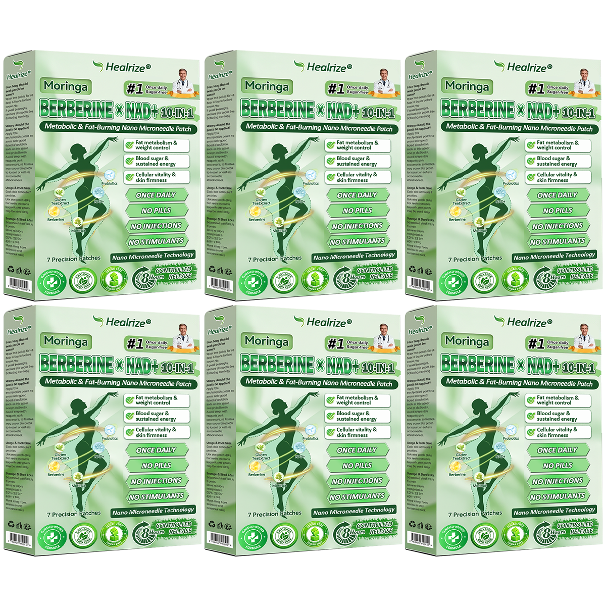 Healrize® 𝙈𝒐𝒓𝒊𝒏𝒈𝗮 · 𝗕𝗲𝗿𝗯𝐞𝐫𝐢𝐧𝙚 × 𝙉𝑨𝑫+ 𝟏𝟎-𝙞𝙣-1 𝘼𝒅𝒗𝒂𝒏𝒄𝒆𝐝 𝐍𝐚𝐧𝙤 𝙈𝙞𝙘𝙧𝙤𝙣𝒆𝒆𝒅𝒍𝐞 𝐏𝐚𝐭𝙘𝙝 🅱︎