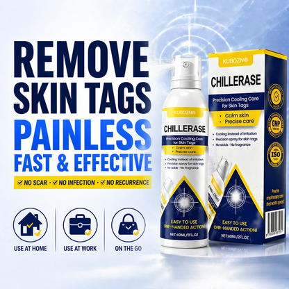 KUBOZN® ChillErase Cooling Spray for Skin Tags