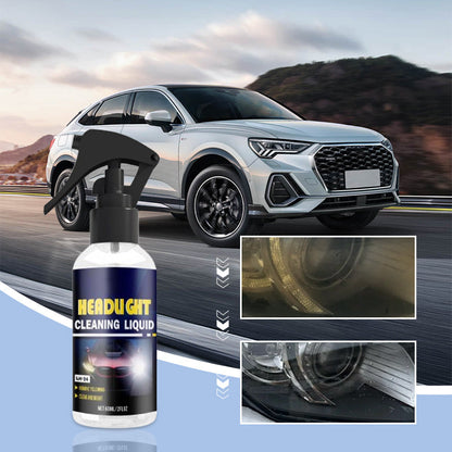 🚗 KUBOZN® Car Headlight Cleaning & Restoration Agent – Scratch Remover, UV Protection & Anti-Yellowing