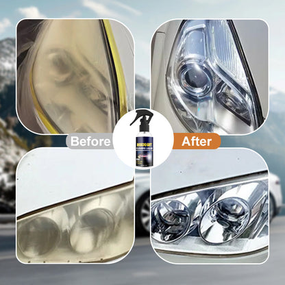 🚗 KUBOZN® Car Headlight Cleaning & Restoration Agent – Scratch Remover, UV Protection & Anti-Yellowing