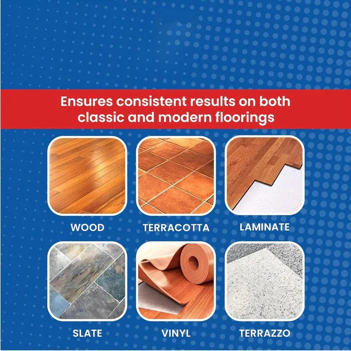 KUBOZN® Floor Restorer – Fast-drying, non-toxic shine. ✨🇫