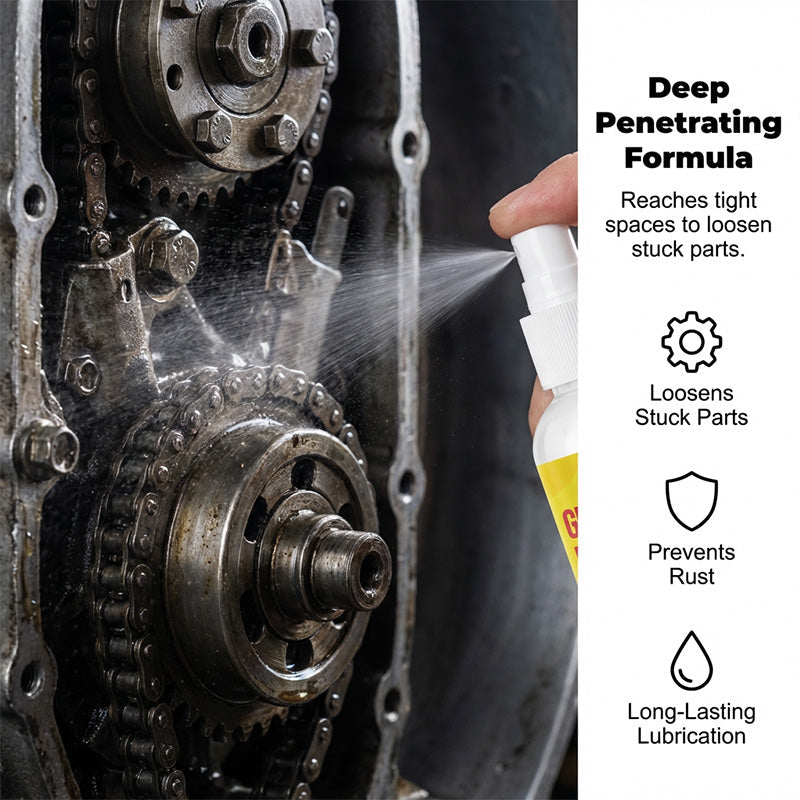 KUBOZN® Multi-Purpose Rust Remover & Lubricant Spray